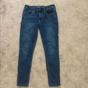 Dark skinny jeggings